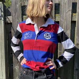 Stussy polo top